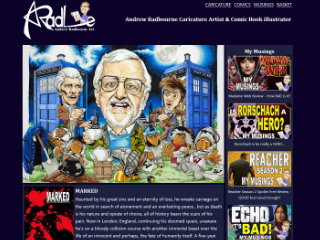 AndrewRadbourne.com Screenshot